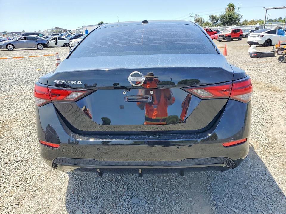 2025 Nissan Sentra VIN 3N1AB8CV8SY419357 COPART salvage auction — FRONT END, CA - SALVAGE CERTIFICATE, sold $4,650 on 2026-07-02 (photo 6)
