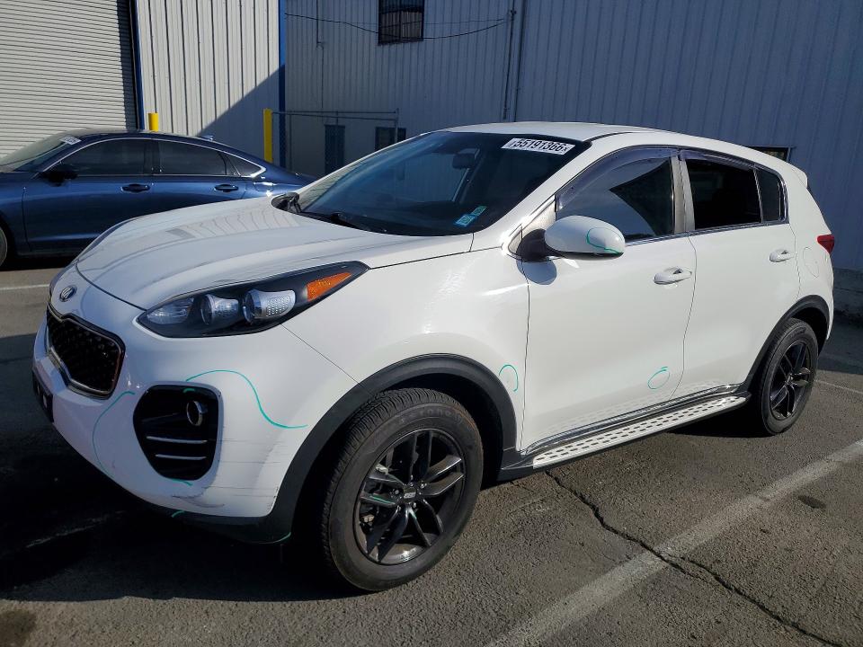 2019 Kia VIN KNDPMCAC6K7508108 COPART salvage auction — FRONT END, Ca - Salvage Certificate, sold $2,900 on 2026-07-10 (photo 1)