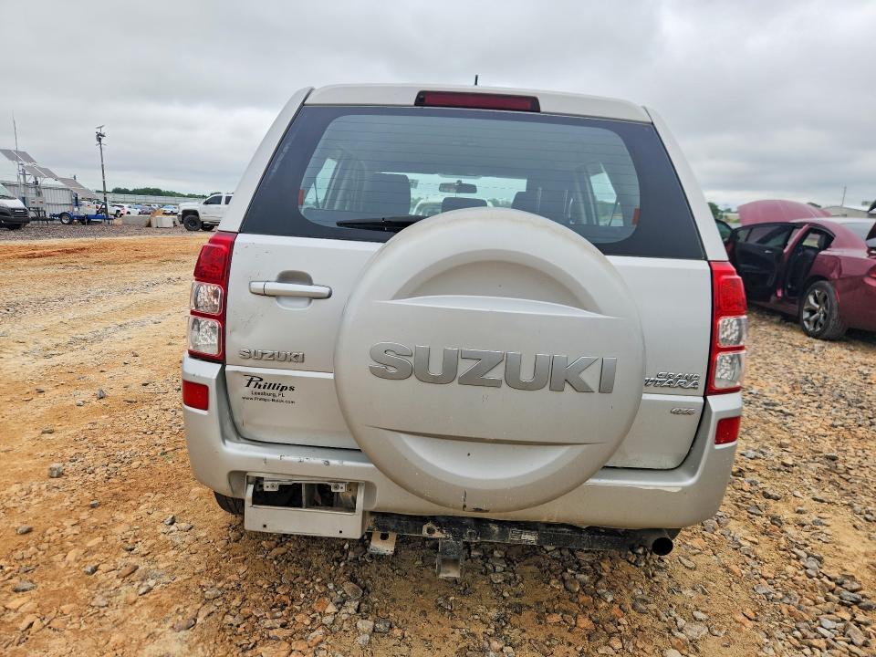 2008 Suzuki Grand vitara VIN JS3TD941984101861 COPART salvage auction — FRONT END, Mo - Salvage Certificate Of Title, sold $725 on 2026-07-29 (photo 6)