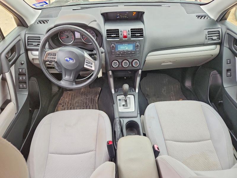 2015 Subaru Forester VIN JF2SJADC6FH468536 COPART salvage auction — HAIL, Tx - Salvage Vehicle Title, sold $30 on 2026-07-30 (photo 8)