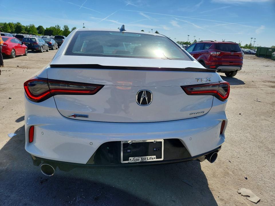 2025 Acura VIN 19UUB6F54SA003550 COPART salvage auction — SIDE, Mo - Salvage Certificate Of Title, sold $13,800 on 2026-07-31 (photo 6)