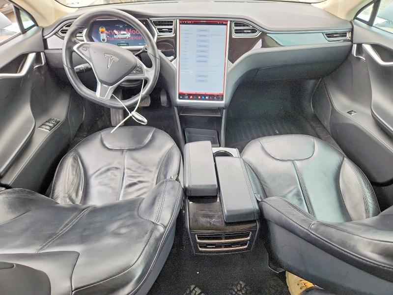 2013 Tesla VIN 5YJSA1CN7DFP27081 COPART salvage auction — FRONT END, Ca - Salvage Certificate, sold $2,850 on 2026-07-31 (photo 8)