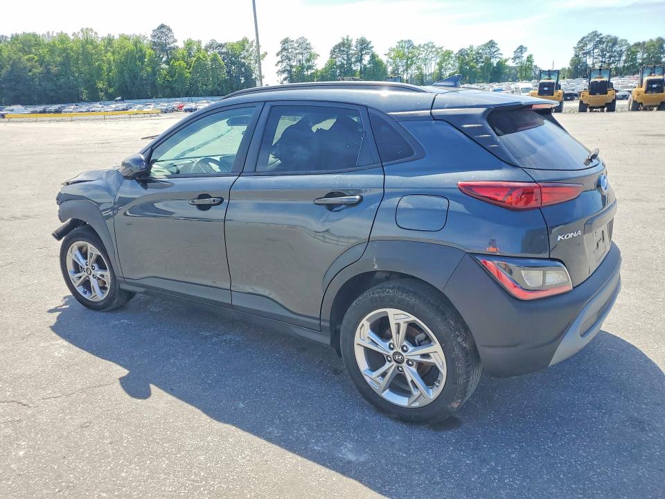 2022 Hyundai Kona VIN KM8K32AB2NU865687 COPART salvage auction — FRONT END, Nc - Salvage Certificate Of Title, sold $1,150 on 2026-07-16 (photo 2)
