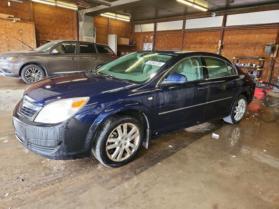 2008 Saturn Aura VIN 1G8ZS57N88F127436 COPART salvage auction — REAR END, PA - CERTIFICATE OF SALVAGE, sold $175 on 2026-07-02 (photo 1)