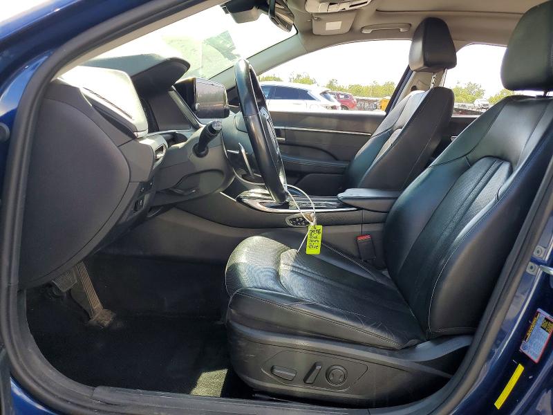 2021 Hyundai Sonata VIN 5NPEH4J29MH095687 COPART salvage auction — FRONT END, CA - SALVAGE CERTIFICATE, sold $6,600 on 2026-07-09 (photo 7)