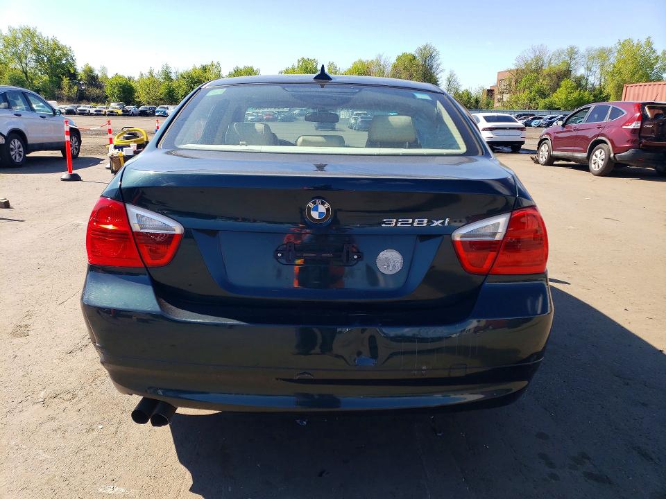 2007 BMW 3er VIN WBAVC73567KP33159 COPART salvage auction — SIDE, Ct - Cert Of Title-Salvage, sold $450 on 2026-07-10 (photo 6)