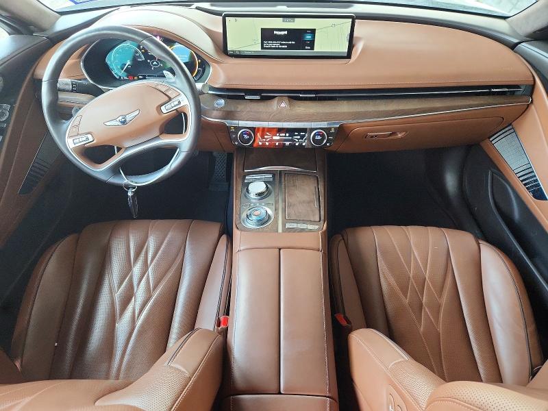 2023 Genesis G80 VIN KMTGE4S15PU006748 COPART salvage auction — FRONT END, FL - CERTIFICATE OF DESTRUCTION, sold $7,400 on 2026-07-13 (photo 8)