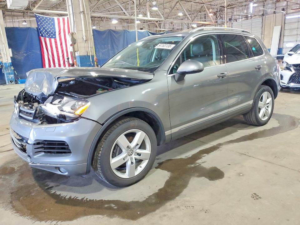 2014 Volkswagen VIN WVGEP9BP4ED012132 COPART salvage auction — FRONT END, Mi - Certificate Of Title, sold $2,900 on 2026-07-07 (photo 1)
