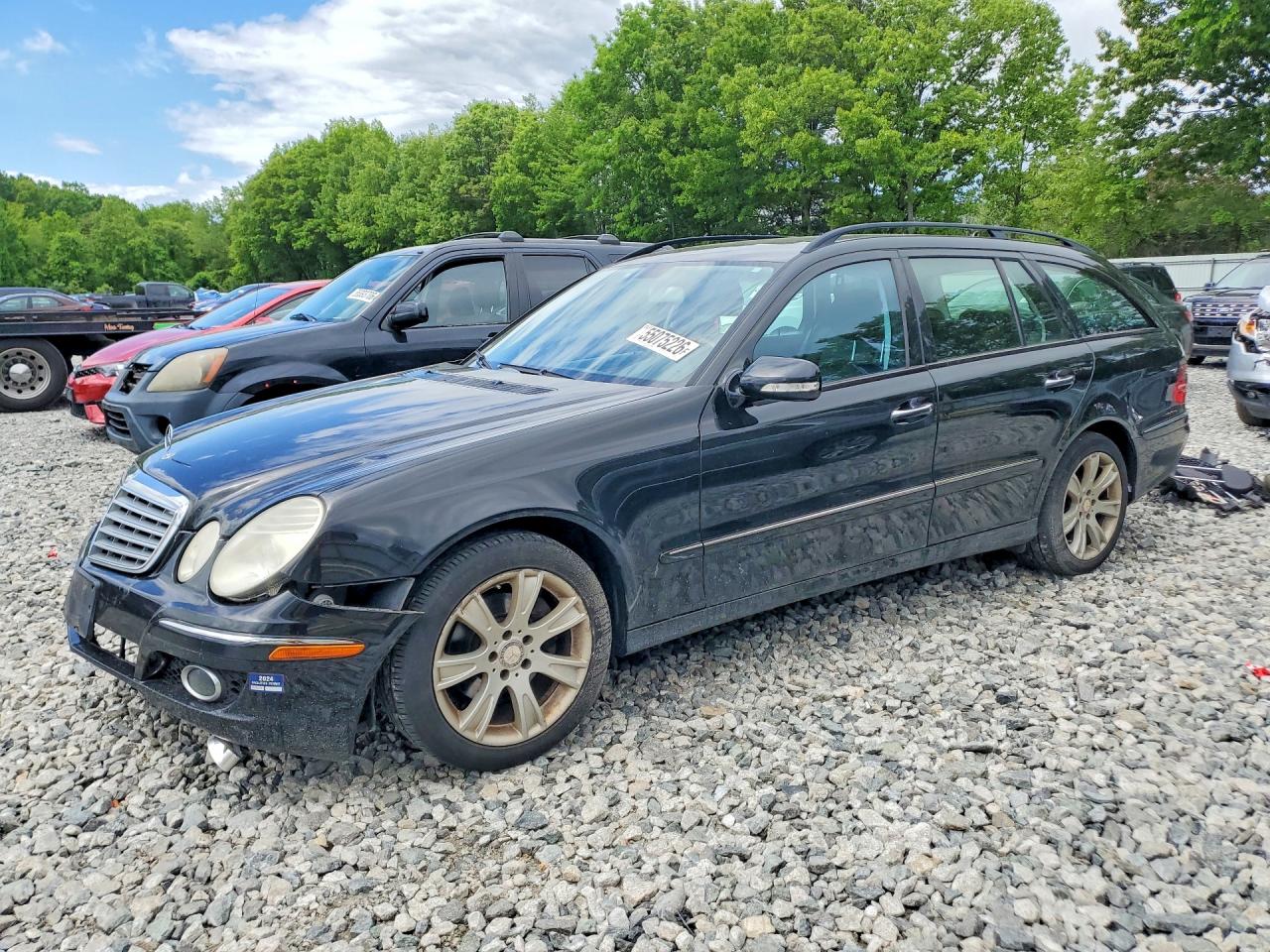 2009 Mercedes-Benz E-Class VIN WDBUH87X89B380216 COPART salvage auction — Front End, MA - CERT OF TITLE-RECONSTRCTD COLL, sold $425 on 2026-07-01 (photo 1)