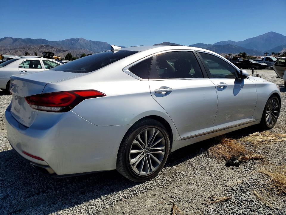 2015 Hyundai Genesis VIN KMHGN4JE7FU034175 COPART salvage auction — SIDE, Ca - Salvage Certificate, sold $2,150 on 2026-07-08 (photo 3)