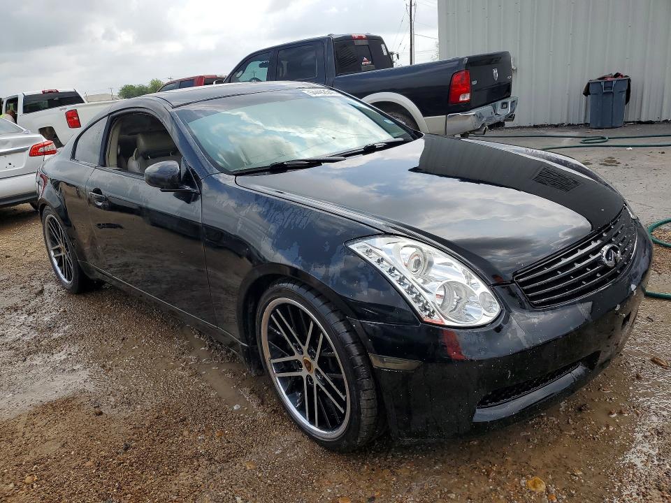 2006 Infiniti G35 VIN JNKCV54EX6M716762 COPART salvage auction — FRONT END, MT - CERT OF TITLE-REBUILT SALVAGE, sold $200 on 2026-07-29 (photo 4)
