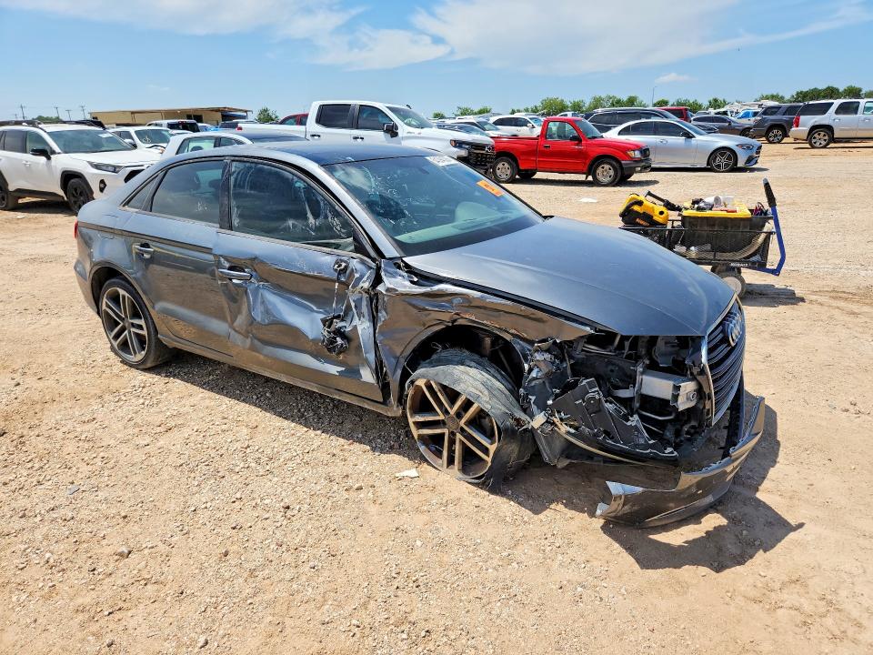 2018 Audi A3 VIN WAUAUGFF1J1060889 COPART salvage auction — FRONT END, Tx - Certificate Of Title, sold $3,750 on 2026-07-16 (photo 4)