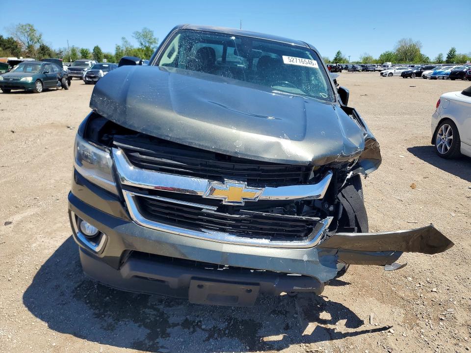 2018 Chevrolet Colorado VIN 1GCGTCEN6J1106380 COPART salvage auction — FRONT END, Il - Salvage Certificate, sold $2,950 on 2026-07-09 (photo 5)