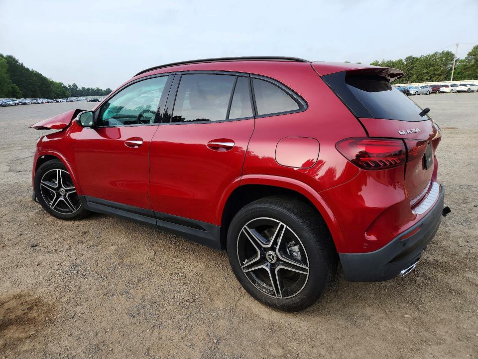 2025 Mercedes-benz Gla-klasse VIN W1N4N4GB4SJ673378 COPART salvage auction — FRONT END, La - Cert Of Title-Salvage, sold $6,500 on 2026-07-09 (photo 2)