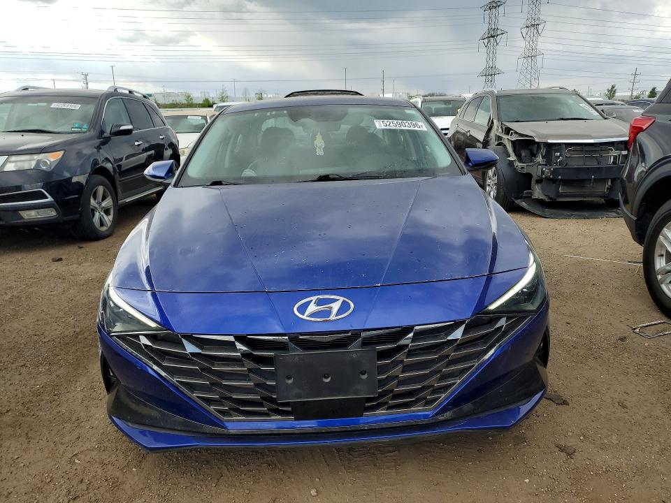 2022 Hyundai Elantra VIN 5NPLP4AG5NH068347 COPART salvage auction — FRONT END, WV - SALVAGE CERTIFICATE, sold $250 on 2026-07-28 (photo 5)