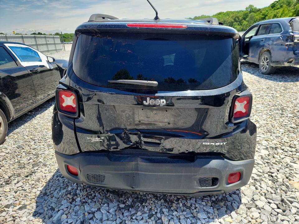 2020 Jeep VIN ZACNJAAB4LPL23262 COPART salvage auction — SIDE, GA - CERT OF TITLE-SALVAGE COURT OR, sold $400 on 2026-07-02 (photo 6)