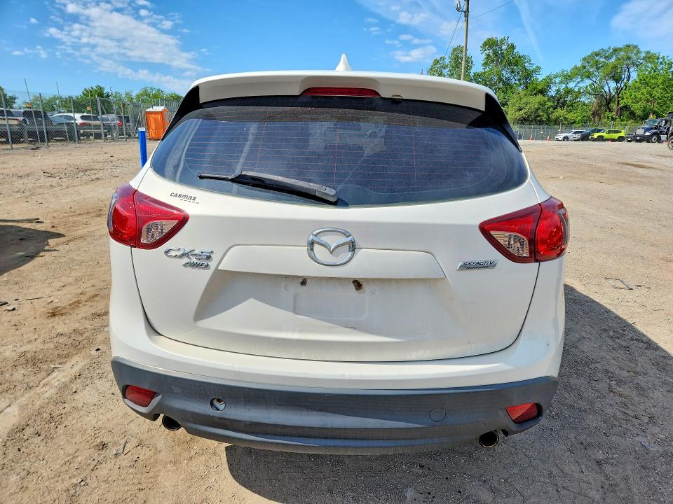 2014 Mazda Cx-5 VIN JM3KE4BE0E0385715 COPART salvage auction — FRONT END, MD - CERT OF SALVAGE > 75% DAMAGE, sold $2,400 on 2026-07-30 (photo 6)