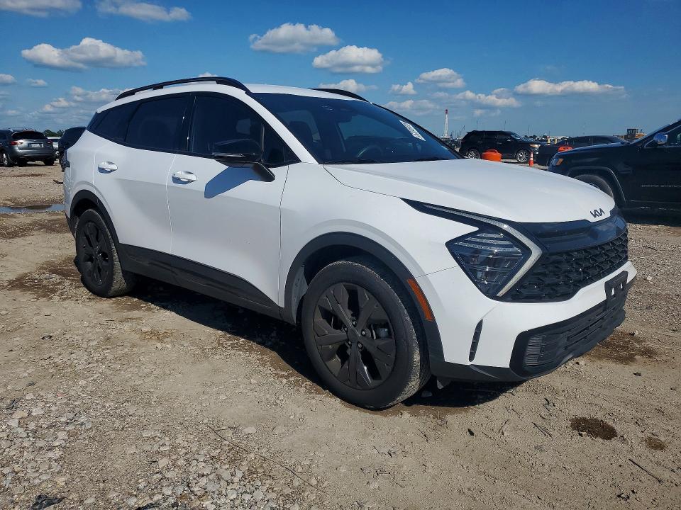 2025 Kia Sportage VIN 5XYK6CDFXSG288517 COPART salvage auction — HAIL, TX - CERTIFICATE OF TITLE, sold $7,200 on 2026-07-30 (photo 4)