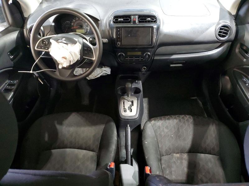 2022 Mitsubishi Mirage VIN ML32AUHJ8NH005095 COPART salvage auction — FRONT END, NY - MV-907A SALVAGE CERTIFICATE, sold $450 on 2026-07-27 (photo 8)