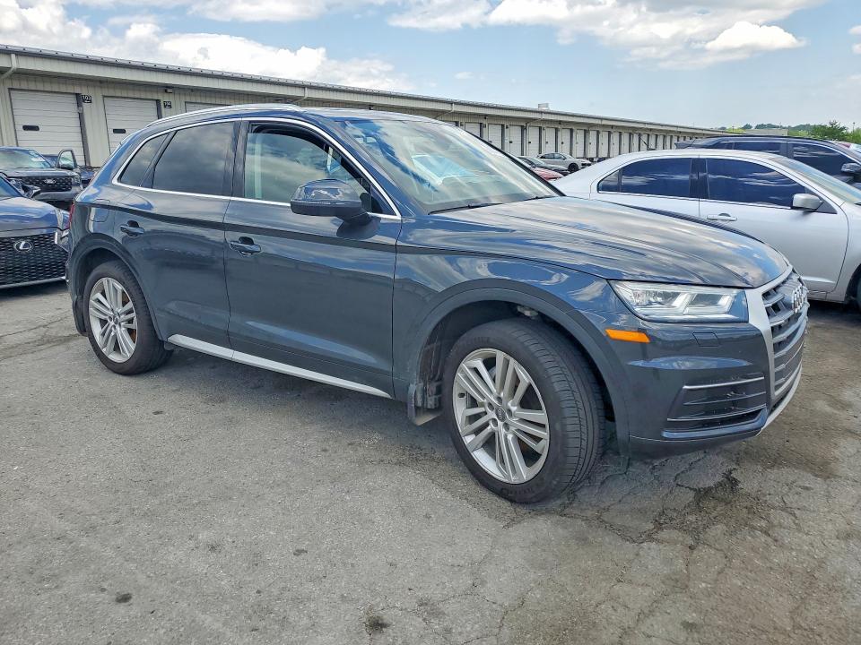 2018 Audi Q5 VIN WA1CNAFY7J2205123 COPART salvage auction — WATER/FLOOD, Id - Salvage Certificate Of Title, sold $9,000 on 2026-07-09 (photo 4)
