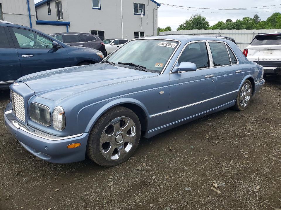 2000 Bentley Arnage VIN SCBLC31E5YCX05308 COPART salvage auction — MECHANICAL, NJ - CERTIFICATE OF TITLE (P), sold $16,950 on 2026-07-27 (photo 1)
