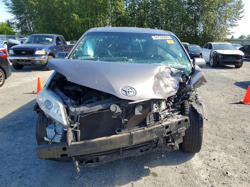 2017 Toyota VIN 5TDDZ3DC7HS168269 COPART salvage auction — FRONT END, Wa - Bill Of Sale, sold $2,050 on 2026-07-06 (photo 5)