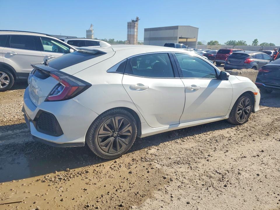 2017 Honda Civic VIN SHHFK7H57HU207736 COPART salvage auction — HAIL, Ks - Cert Of Title-Salvage, sold $100 on 2026-07-21 (photo 3)