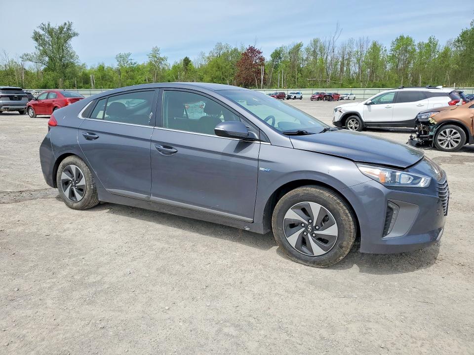 2019 Hyundai Ioniq VIN KMHC75LC4KU145061 COPART salvage auction — REAR END, Ny - Mv-907A Salvage Certificate, sold $2,150 on 2026-07-06 (photo 4)