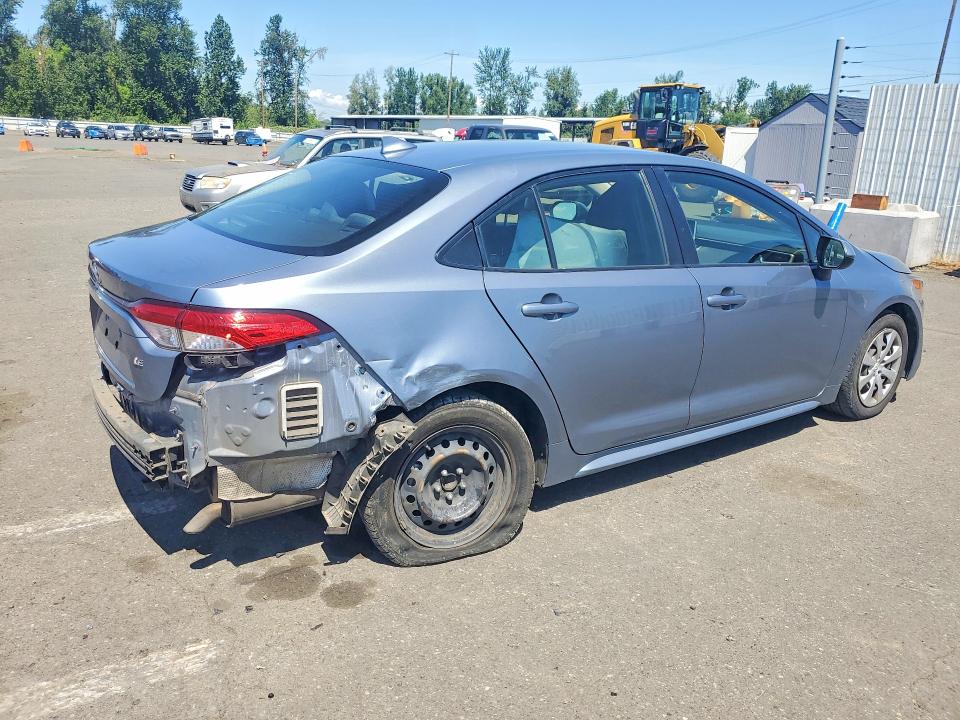 2020 Toyota VIN JTDEPRAE2LJ099130 COPART salvage auction — SIDE, Or - Salvage Title Certificate, sold $4,450 on 2026-07-06 (photo 3)