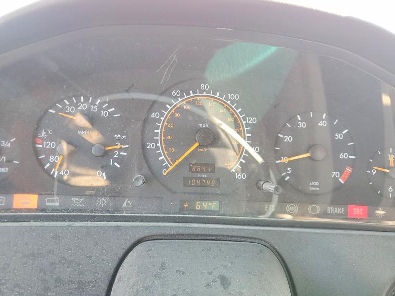 1995 Mercedes-benz Sl-class VIN WDBFA63E8SF114456 COPART salvage auction — HAIL, In - Cert Of Title-Salvage Title, sold $2,850 on 2026-07-07 (photo 9)