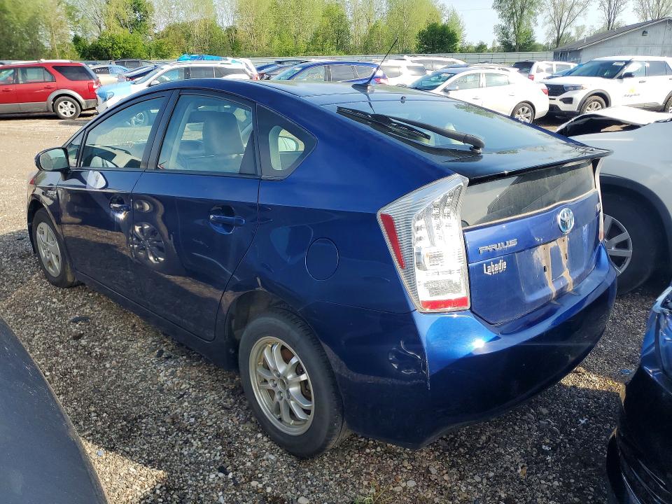 2011 Toyota Prius VIN JTDKN3DU4B1431284 COPART salvage auction — FRONT END, MI - CERTIFICATE OF TITLE, sold $250 on 2026-07-22 (photo 2)