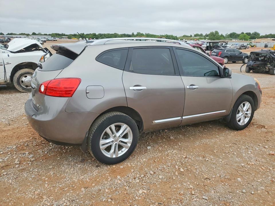 2013 Nissan Rogue sport VIN JN8AS5MV4DW604238 COPART salvage auction — MECHANICAL, Ok - Cert Of Title-Repossession, sold $500 on 2026-07-30 (photo 3)