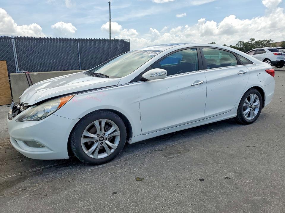 2013 Hyundai Sonata VIN 5NPEC4AC1DH694395 COPART salvage auction — FRONT END, Fl - Cert Of Title Slvg Rebuildable, sold $725 on 2026-07-14 (photo 1)