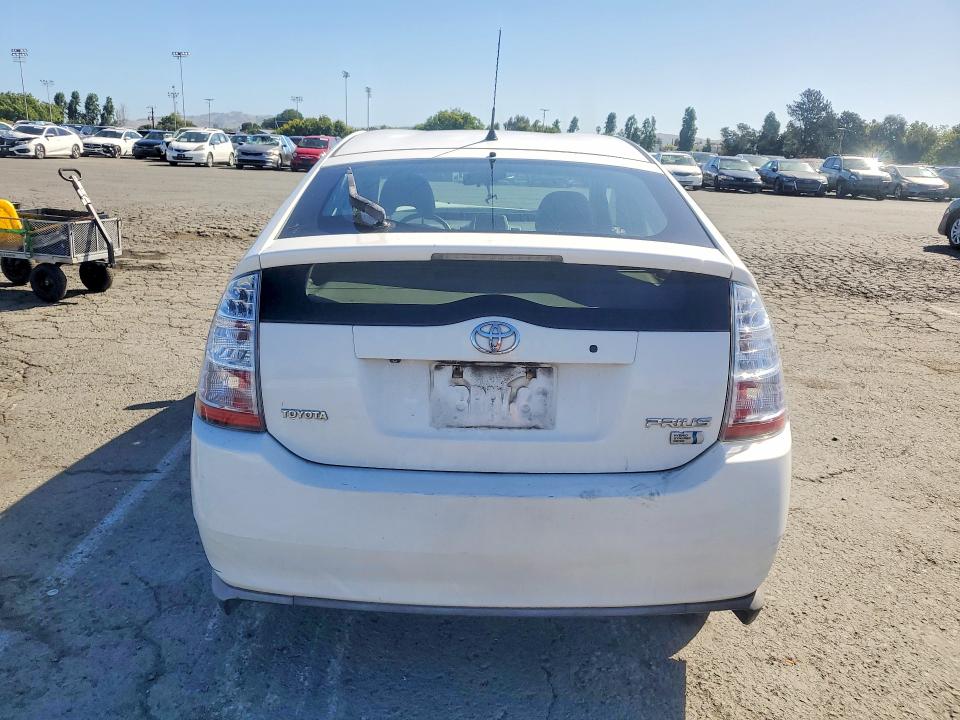 2008 Toyota Prius VIN JTDKB20U383320960 COPART salvage auction — FRONT END, Ca - Salvage Certificate, sold $400 on 2026-07-06 (photo 6)