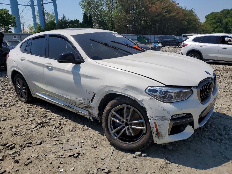 2019 BMW X4 VIN 5UXUJ5C57KLJ63683 COPART salvage auction — FRONT END, ID - SALVAGE CERTIFICATE OF TITLE, sold $6,000 on 2026-07-22 (photo 4)