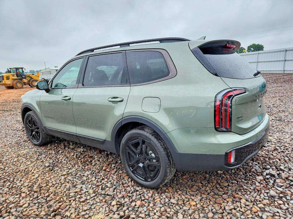 2025 Kia Telluride VIN 5XYP5DGC8SG670688 COPART salvage auction — HAIL, Mo - Salvage Certificate Of Title, sold $22,700 on 2026-07-27 (photo 2)
