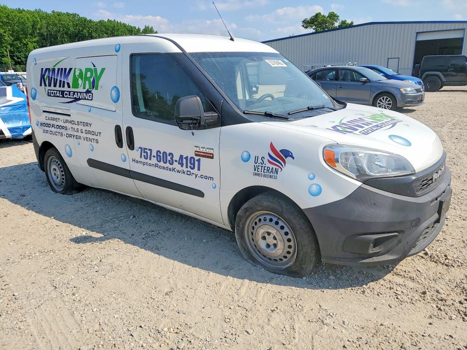 2021 Ram Promaster city VIN ZFBHRFAB1M6T02625 COPART salvage auction — SIDE, Va - Cert Of Title - Salvage, sold $1,500 on 2026-08-12 (photo 4)