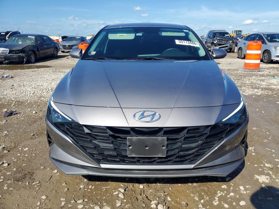 2023 Hyundai Elantra VIN KMHLM4AG4PU605979 COPART salvage auction — SIDE, Tx - Certificate Of Title, sold $4,200 on 2026-07-09 (photo 5)