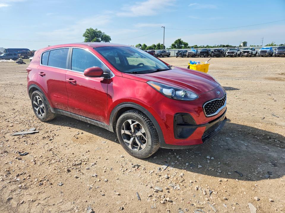 2021 Kia Sportage VIN KNDPM3AC4M7864849 COPART salvage auction — SIDE, Tx - Salvage Vehicle Title, sold $2,900 on 2026-07-15 (photo 4)