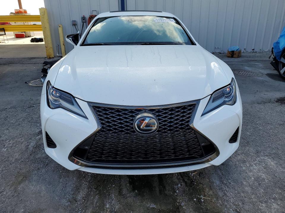 2021 Lexus Rc VIN JTHGA5BC7M5011505 COPART salvage auction — SIDE, FL, sold $8,300 on 2026-08-14 (photo 5)