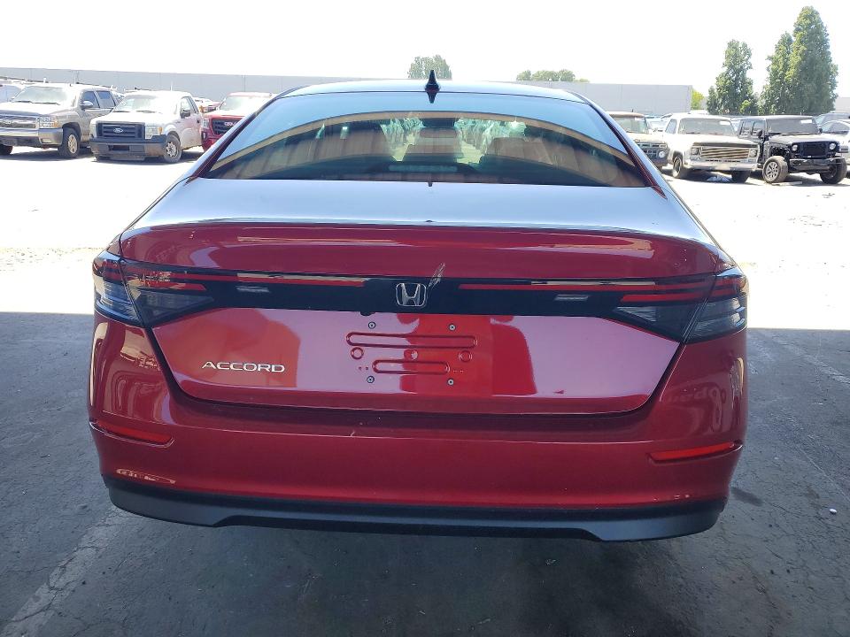 2026 Honda Accord VIN 1HGCY1F4XTA016812 COPART salvage auction — SIDE, Ca - Salvage Certificate, sold $1,000 on 2026-07-27 (photo 6)