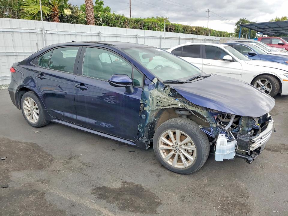 2023 Toyota Corolla VIN 5YFB4MDE0PP026804 COPART salvage auction — FRONT END, Ca - Salvage Certificate, sold $3,750 on 2026-07-14 (photo 4)