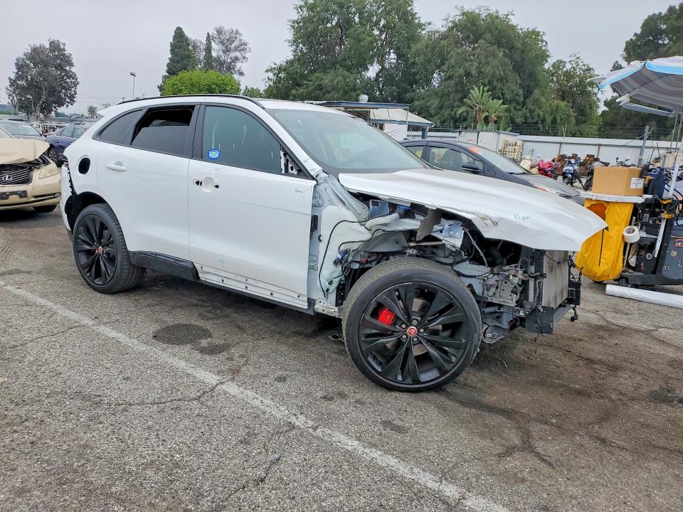 2022 Jaguar F-pace VIN SADCJ2EXXNA701775 COPART salvage auction — FRONT END, Ca - Salvage Certificate, sold $8,400 on 2026-07-17 (photo 4)