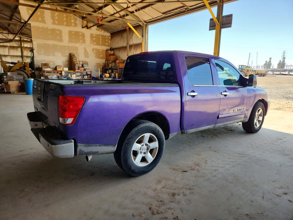 2006 Nissan TITAN VIN 1N6AA07A76N506658 COPART salvage auction — MECHANICAL, Az - Certificate Of Title, sold $1,000 on 2026-07-08 (photo 3)