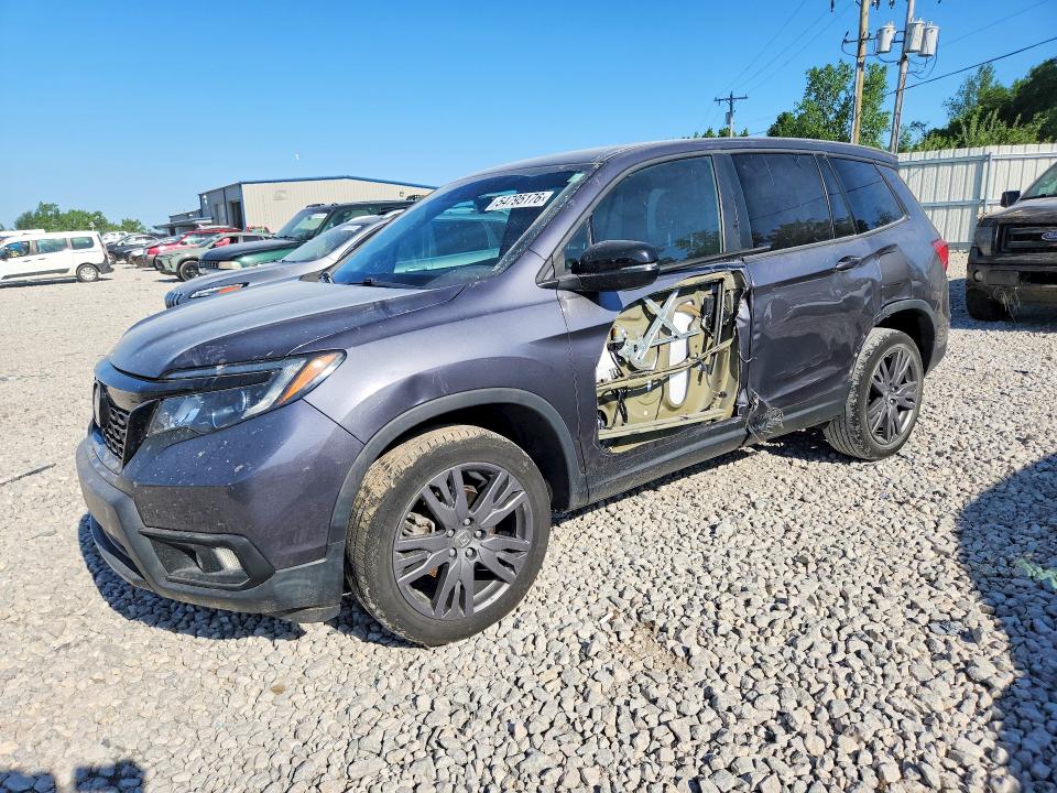 2021 Honda Passport VIN 5FNYF8H56MB009776 COPART salvage auction — SIDE, Mi - Scrap Certificate Of Title, sold $4,750 on 2026-07-02 (photo 1)