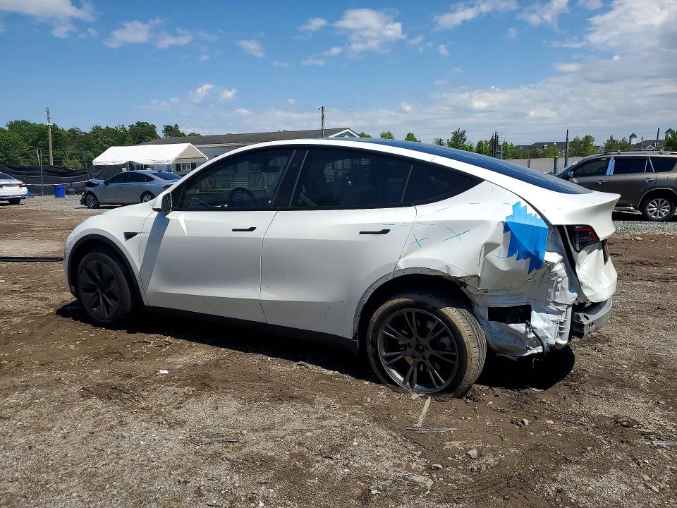 2024 Tesla VIN 7SAYGDED7RF128447 COPART salvage auction — REAR END, Salvage Title, sold $9,600 on 2026-07-23 (photo 2)