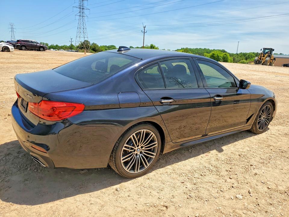 2018 BMW 5er VIN WBAJE7C52JWD52470 COPART salvage auction — FRONT END, Nc - Salvage Certificate Of Title, sold $1,250 on 2026-07-27 (photo 3)