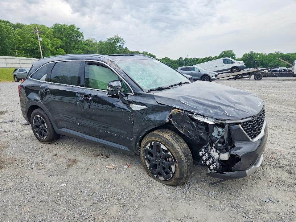 2024 Kia Sorento VIN 5XYRL4JC8RG275699 COPART salvage auction — FRONT END, Nc - Salvage Certificate Of Title, sold $175 on 2026-07-29 (photo 4)
