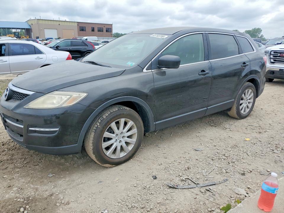 2007 Mazda Cx-9 VIN JM3TB28Y670101106 COPART salvage auction — HAIL, Ks - Cert Of Title-Salvage, sold $550 on 2026-07-02 (photo 1)