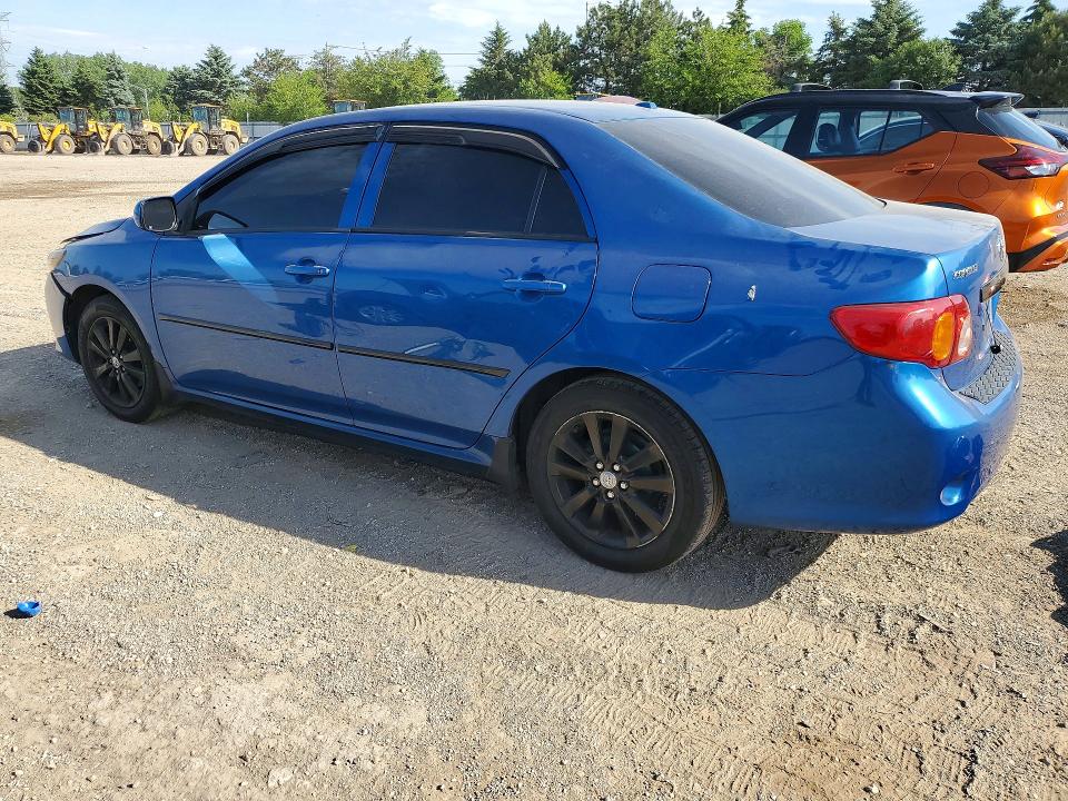 2009 Toyota Corolla VIN JTDBL40E299076153 COPART salvage auction — FRONT END, Il - Salvage Certificate, sold $725 on 2026-07-09 (photo 2)